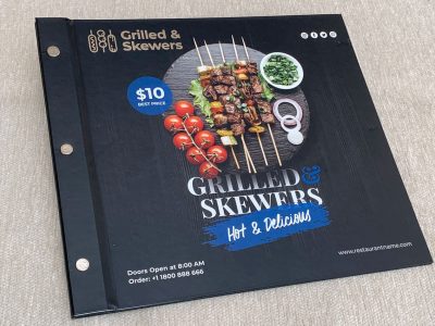 Menu bìa gáy nẹp ốc MN-01