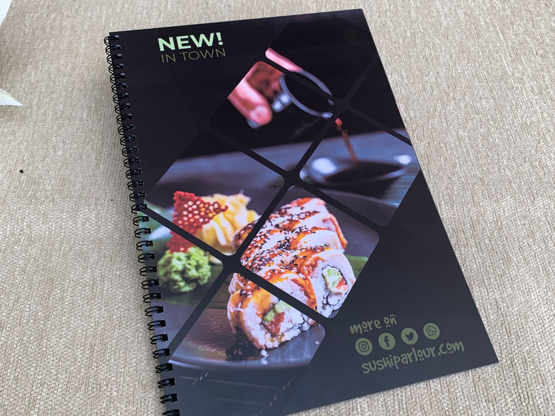 Menu Nhựa PVC 4 lớp lò xo mã MN-04 - Ảnh 2