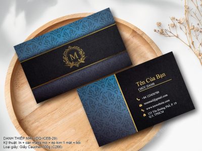 Danh Thiếp ép kim DQE-29