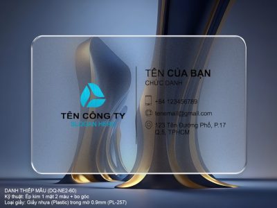 Danh Thiếp ép kim DNE2-60