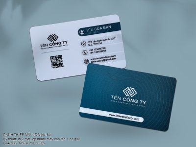 Danh Thiếp Card visit nhựa PVC 4 lớp QN4-64